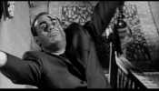 Psycho (1960)Martin Balsam, blood, camera above and stairs